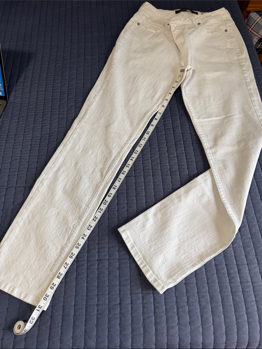 Christopher Blue White Women’s Jeans